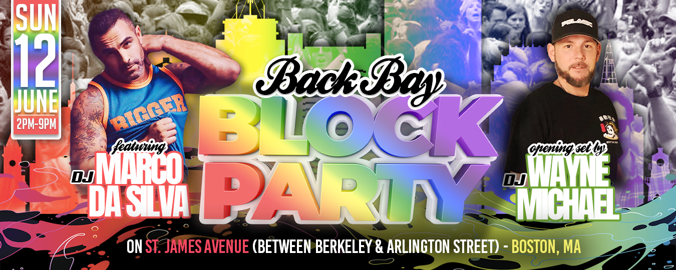 Pride Block Party Branding + Graphics